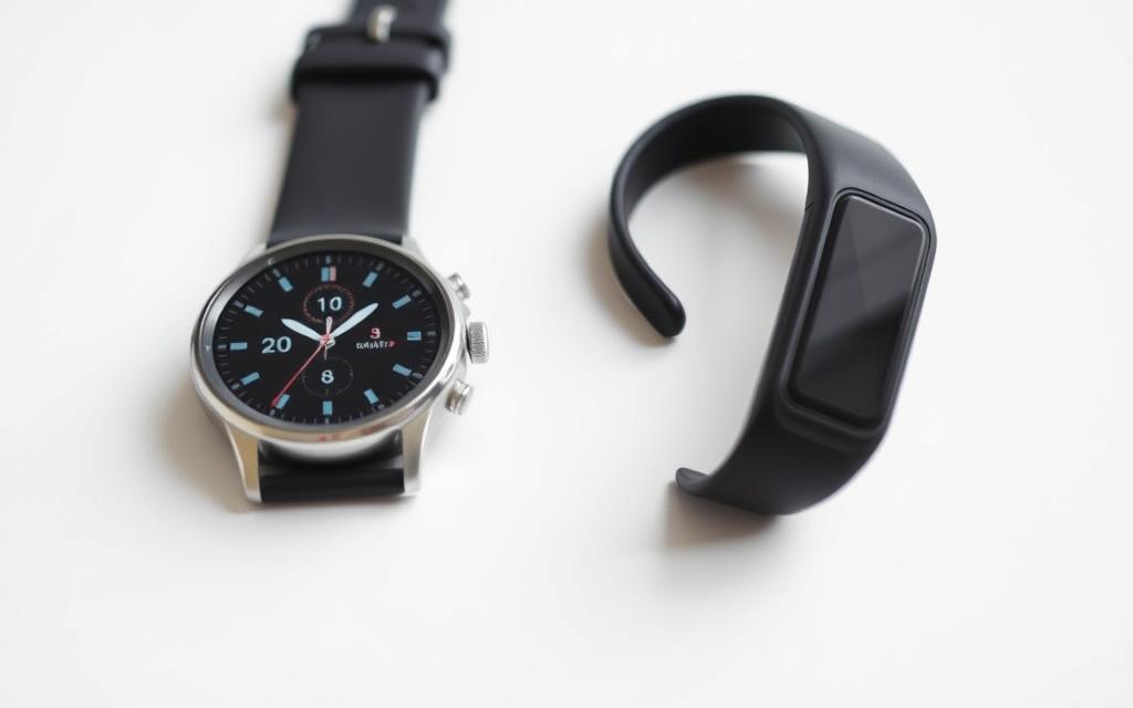 smartwatch and activity tracker