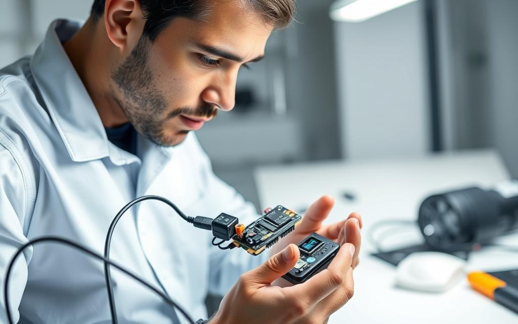 testing wearable device